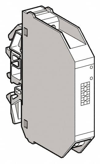 Schneider Electric - 18 Milliamp, Interface Relay Module - DIN Rail Mount, 23 to 104°F, 24 VDC - Strong Tooling