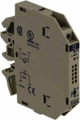 Schneider Electric - 13.6 Milliamp, NC Configuration, Interface Relay Module - DIN Rail Mount, 23 to 131°F, 5 VDC - Strong Tooling