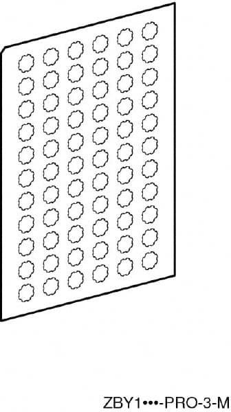 Schneider Electric - Round, Legend Plate Insert - I - Strong Tooling