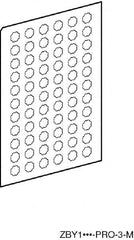 Schneider Electric - Round, Legend Plate Insert - I - Strong Tooling