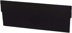 LEWISBins+ - 7.1" Wide x 3-1/2" High, Black Bin Divider - Use with LEWISBins+ - SB128-4, SB188-4, SB248-4 - Strong Tooling