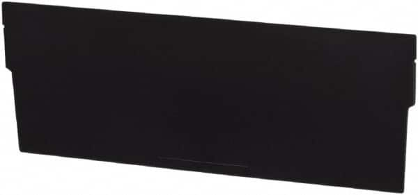 LEWISBins+ - 10" Wide x 3-1/2" High, Black Bin Divider - Use with LEWISBins+ - SB1211-4, SB1811-4, SB2411-4 - Strong Tooling