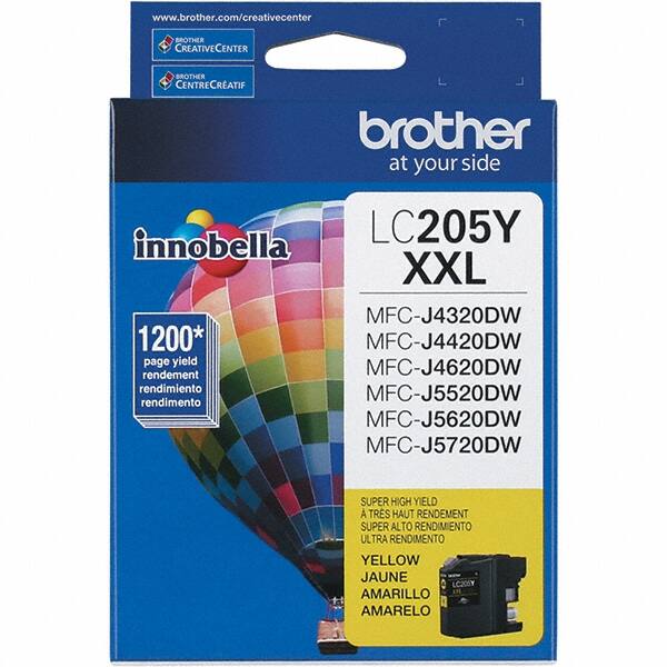 Brother - Yellow Ink Cartridge - Use with Brother MFC-J4320DW, J4420DW, J4620DW, J5520DW, J5620DW, J5720DW - Strong Tooling