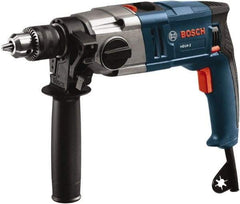 Bosch - 120 Volt 1/2" Keyed Chuck Electric Hammer Drill - 0 to 50,000 BPM, 0 to 1,200 RPM - Strong Tooling