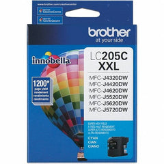 Brother - Cyan Ink Cartridge - Use with Brother MFC-J4320DW, J4420DW, J4620DW, J5520DW, J5620DW, J5720DW - Strong Tooling