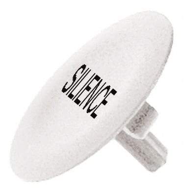 Schneider Electric - Flush Pushbutton Switch Cap - White, Round Button, Nonilluminated - Strong Tooling