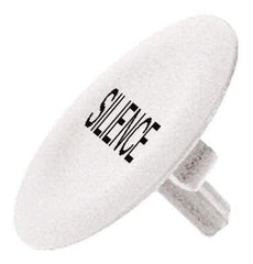 Schneider Electric - Flush Pushbutton Switch Cap - White, Round Button, Nonilluminated - Strong Tooling