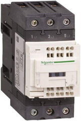 Schneider Electric - 3 Pole, 110 Coil VAC at 50/60 Hz, 65 Amp at 440 VAC, Nonreversible IEC Contactor - CCC, CSA, CSA C22.2 No. 14, EN/IEC 60947-4-1, EN/IEC 60947-5-1, GOST, RoHS Compliant, UL 508, UL Listed - Strong Tooling