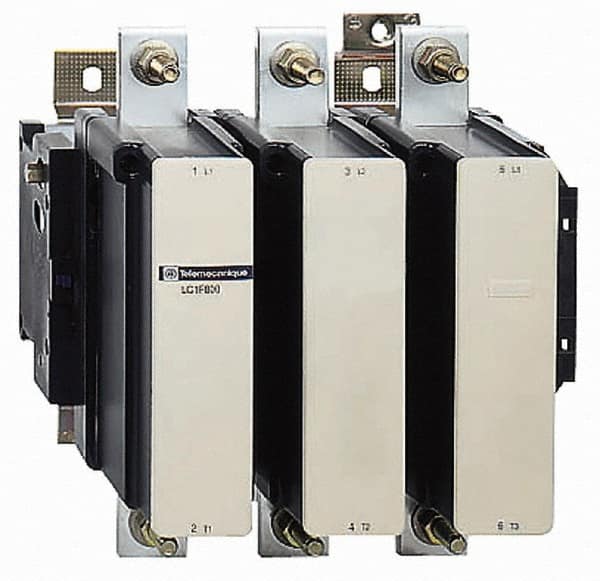 Schneider Electric - 3 Pole, 1,000 Amp at 440 VAC and 800 Amp at 440 VAC, Nonreversible IEC Contactor - CSA, EN/IEC 60947-1, EN/IEC 60947-4-1, GL, JEM 1038, LROS, RoHS Compliant, UL Listed - Strong Tooling