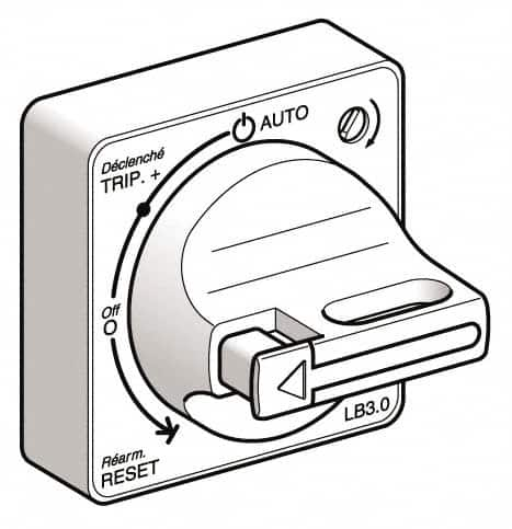 Schneider Electric - Starter Handle Kit - For Use with TeSys U, TySys GV3 - Strong Tooling