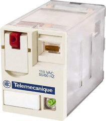 Schneider Electric - 3,750 VA Power Rating, Electromechanical Plug-in General Purpose Relay - 15 Amp at 250 VAC & 28 VDC, 2CO, 12 VDC - Strong Tooling