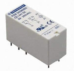 Schneider Electric - 3,000 VA Power Rating, Electromechanical Plug-in General Purpose Relay - 12 Amp at 250 VAC & 12 Amp at 28 VDC, 1CO, 24 VAC - Strong Tooling