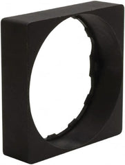 Schneider Electric - Pushbutton Switch Square Trim - Black, Round Button - Strong Tooling