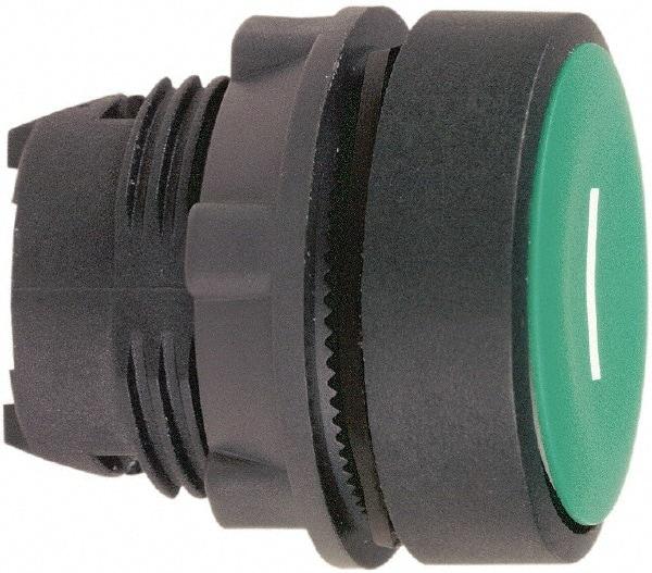 Schneider Electric - 22mm Mount Hole, Flush, Pushbutton Switch Only - Round, White Pushbutton, Nonilluminated, Momentary (MO) - Strong Tooling