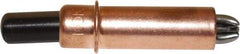 Zephyr Tool Group - 1/4 Drill 1/4" Pin Diam, Copper Cleco Fastener - Standard Length, 0 to 1/2" Grip - Strong Tooling