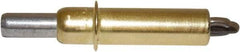 Zephyr Tool Group - #10 3/16" Pin Diam, Brass Cleco Fastener - Standard Length, 0 to 1/4" Grip - Strong Tooling