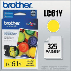 Brother - Yellow Ink Cartridge - Use with Brother DCP-J140W, 165C, 375CW, 385C, 395CN, 585CW, MFC-250C, 255CW, 290C, 295CN, 490CW, 495CW, J615W, 775CW, 790CW, 795CW, 990CW - Strong Tooling