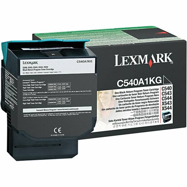 Lexmark - Black Toner Cartridge - Use with Lexmark C540n, C543dn, C544dn, C544dtn, C544dw, C544n, C546dtn, X543dn, X544dn, X544dtn, X544dw, X544n, X546dtn - Strong Tooling