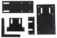 Newall - DRO Bracket Kit - Universal Mounting, Horizontal or Vertical Mounting Orientation, Use with NMS300 DRO, NMS800 DRO, Microsyn/Microsyn Encoder - Strong Tooling