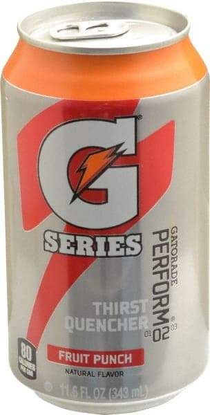 Gatorade - 11.6 oz Can Fruit Punch Activity Drink - Ready-to-Drink - Strong Tooling