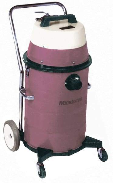 Minuteman - 15 Gal Steel Tank, Air Powered Pneumatic Canister Wet/Dry Vacuum - Accessories Included - Strong Tooling