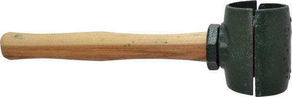 Garland - 5-1/4 Lb Head 2-3/4" Face Malleable Iron Split Head Hammer without Faces - 12" Wood Handle - Strong Tooling