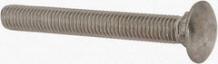 Value Collection - 1/2-13 UNC 4" Length Under Head, Standard Square Neck, Carriage Bolt - 18-8 Stainless Steel, Uncoated - Strong Tooling