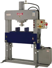 Dake - 100 Ton Electric Shop Press - 19" Stroke - Strong Tooling