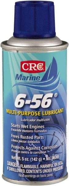 CRC - 6 oz Aerosol Can Lubricant - Clear Blue-Green, -50°F to 250°F - Strong Tooling