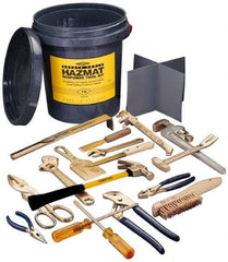 Ampco - 17 Piece Hazmat Response Tool Kit - Comes in Tool Bucket - Strong Tooling