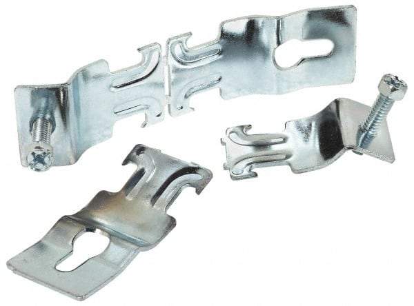 Thomas & Betts - 1-1/4" Pipe, 14 Gauge" Pipe or Conduit Clamp - Silver Galvanized, 600 Lb Capacity, All Conduit - Strong Tooling