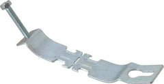 Thomas & Betts - 1-1/2" Pipe, 14 Gauge" Pipe or Conduit Clamp - Silver Galvanized, 400 Lb Capacity, All Conduit - Strong Tooling