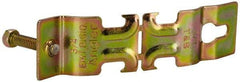 Thomas & Betts - 3/4" Pipe, 14 Gauge" Pipe or Conduit Clamp - Gold Galvanized, 600 Lb Capacity, All Conduit - Strong Tooling