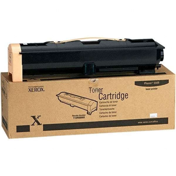 Xerox - Black Toner Cartridge - Use with Xerox Phaser 5500 - Strong Tooling