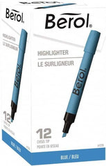 Sharpie - Blue Highlighter - Chisel Tip, AP Nontoxic Ink - Strong Tooling