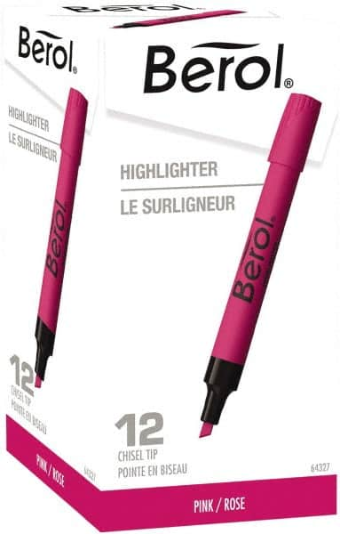 Sharpie - Pink Highlighter - Chisel Tip, AP Nontoxic Ink - Strong Tooling