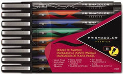 Prismacolor - Assorted Colors, Art Marker - Brush Tip, Alcohol Based Ink - Strong Tooling