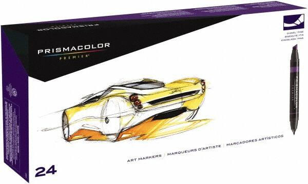 Prismacolor - Assorted Colors, Art Marker - Chisel Tip, Alcohol Based Ink - Strong Tooling