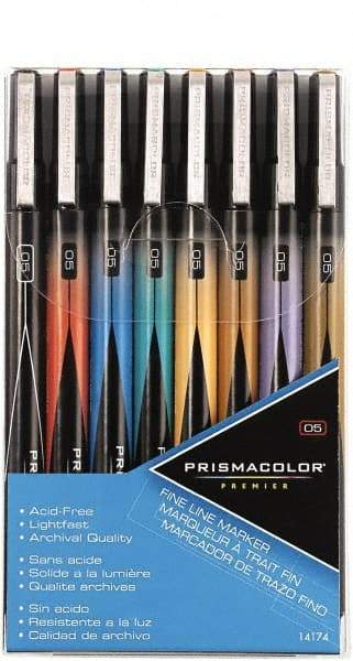 Prismacolor - Assorted Colors, Art Marker - Fine Tip, Alcohol Based Ink - Strong Tooling