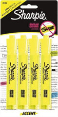 Sharpie - Fluorescent Yellow Highlighter - Chisel Tip, AP Nontoxic Ink - Strong Tooling