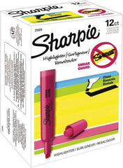 Sharpie - Fluorescent Pink Highlighter - Chisel Tip, AP Nontoxic Ink - Strong Tooling