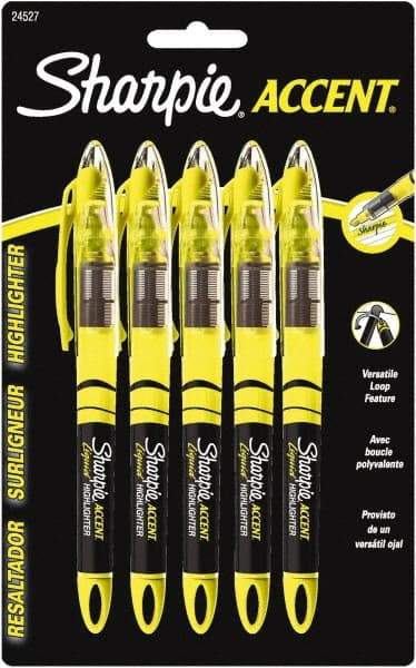 Sharpie - Fluorescent Yellow Highlighter - Chisel Tip, AP Nontoxic Ink - Strong Tooling