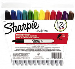 Sharpie - Assorted Colors Permanent Marker - Fine Felt Tip, AP Nontoxic Ink - Strong Tooling