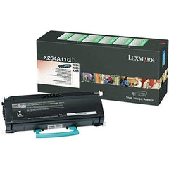 Lexmark - Black Toner Cartridge - Use with Lexmark X264, X363, X364 - Strong Tooling