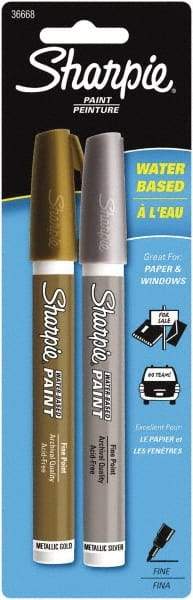 Sharpie - Gold and Silver Paint Marker - Fine Tip - Strong Tooling