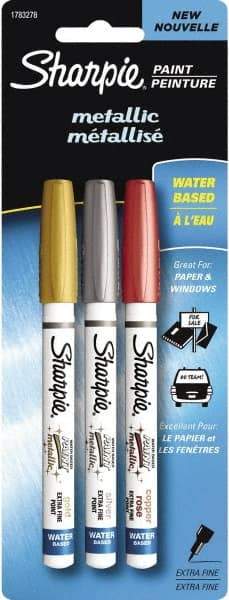 Sharpie - Gold, Silver, Copper Paint Marker - Extra Fine Tip - Strong Tooling