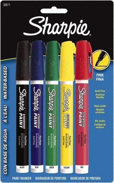 Sharpie - Assorted Colors, Paint Marker - Fine Tip - Strong Tooling