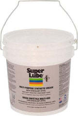 Synco Chemical - 5 Lb Pail Synthetic Lubricant w/PTFE General Purpose Grease - Translucent White, Food Grade, 450°F Max Temp, NLGIG 0, - Strong Tooling