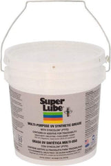 Synco Chemical - 5 Lb Pail Synthetic Lubricant w/PTFE General Purpose Grease - Translucent White, Food Grade, 450°F Max Temp, NLGIG 2, - Strong Tooling