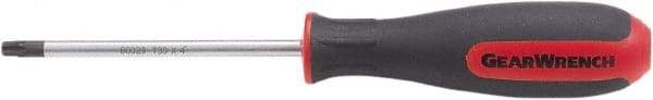 GearWrench - T20 Torx Driver - 4" Blade Length, 8" OAL, Standard Handle - Strong Tooling